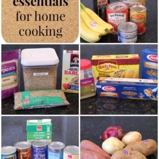 My favorite pantry essentials to have on hand to make home cooking easier! | FamilyFoodontheTable.com