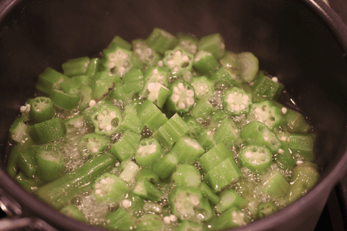 Okra couscous | FamilyFoodontheTable.com