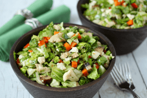 Asian chicken chopped salad