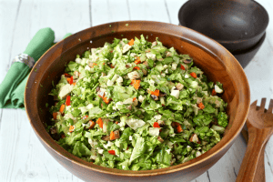 Asian chicken chopped salad