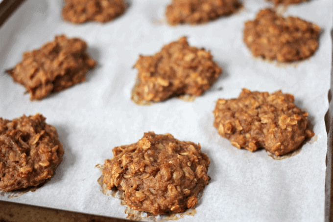 Baby banana cookies