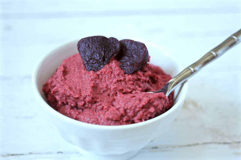 Beet hummus
