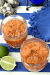 Bourbon slush - a perfect summer drink!