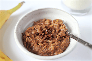 Chocolate breakfast oatmeal
