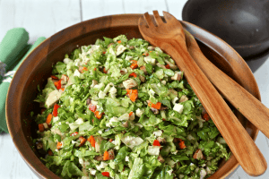 Asian chicken chopped salad