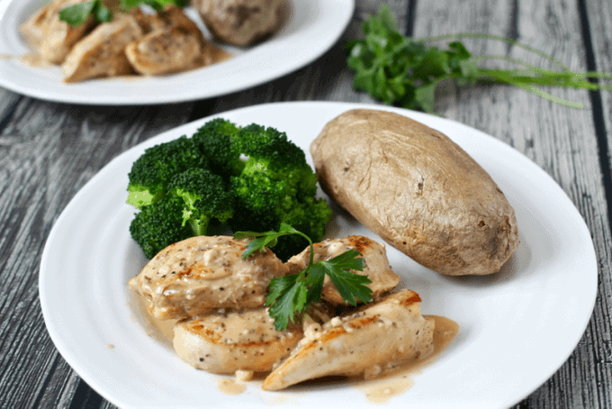 Easy creamy chicken