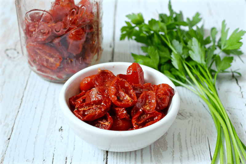 Slow roasted tomatoes | FamilyFoodontheTable.com