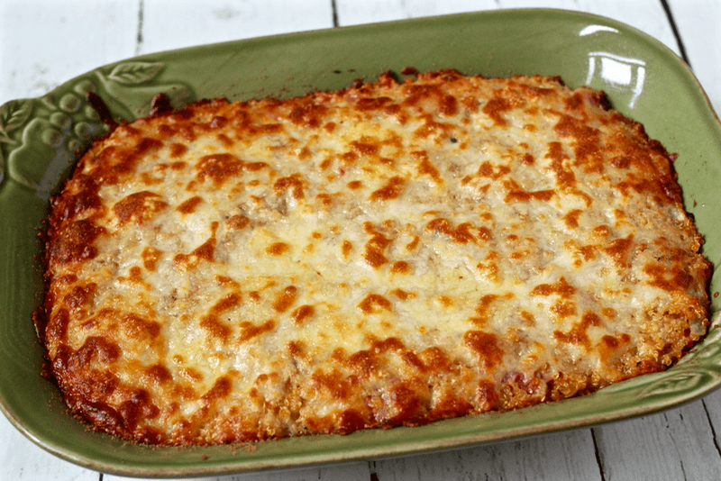 Baked quinoa Caprese casserole | FamilyFoodontheTable.com