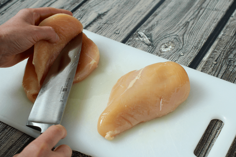 How to Butterfly Chicken Breasts - Family Food on the Table