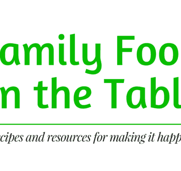 A logo for the website Family Food on the Table.