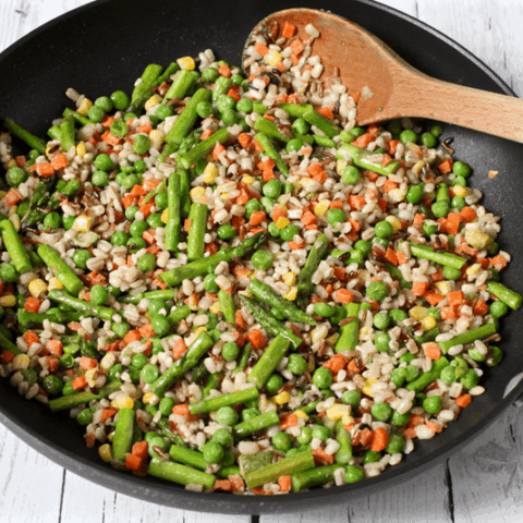 Shortcut grains and veggies | FamilyFoodontheTable.com