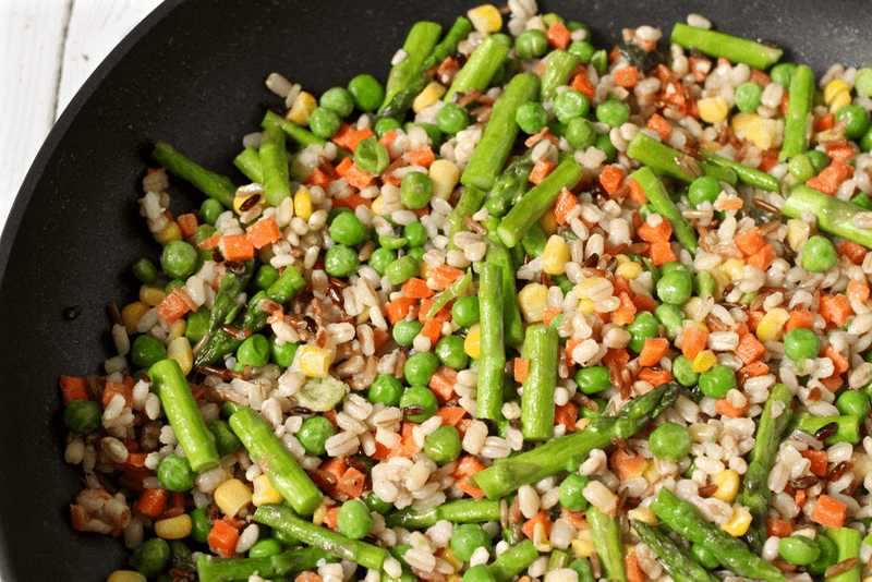 Shortcut grains and veggies | FamilyFoodontheTable.com