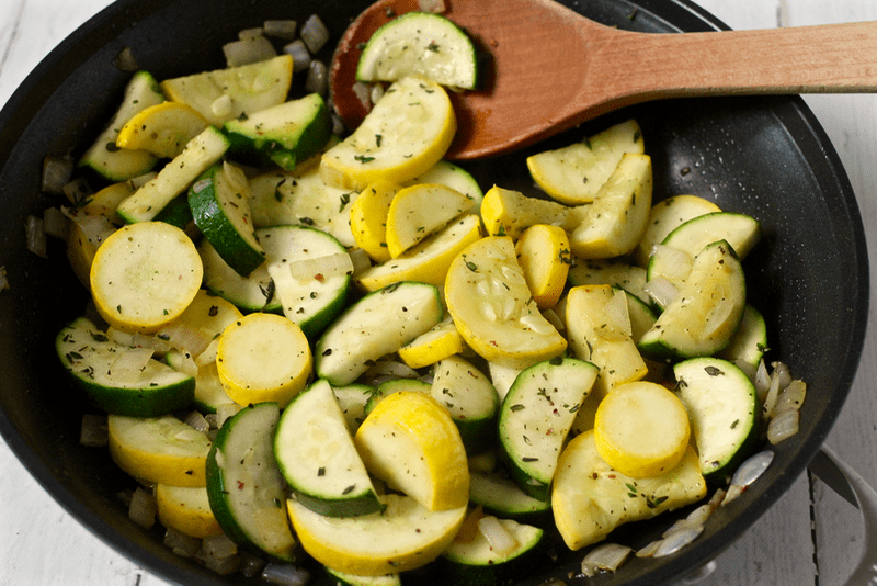 Courgette (zucchini) - One small spoon