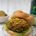 Simplified veggie burgers