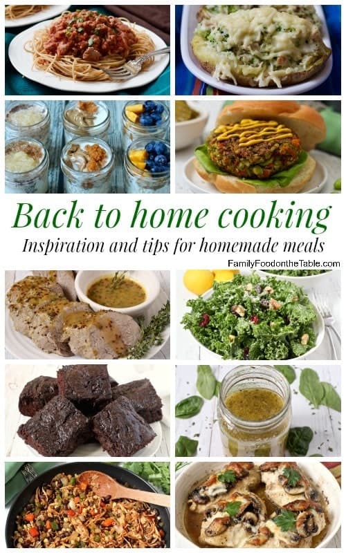 Easy home cooking - Inspiration and ideas for making homemade meals! | FamilyFoodontheTable.com