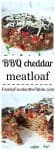 An easy, flavorful, 1-bowl healthy meatloaf with ground turkey, cheddar cheese and BBQ sauce. Sure to be a family favorite! | FamilyFoodontheTable.com
