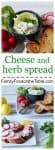 A fast, creamy spread with fresh herbs, topped with radishes – a 5-minute appetizer!