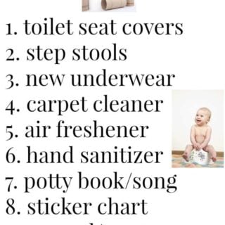 Potty training essentials - what you need to survive