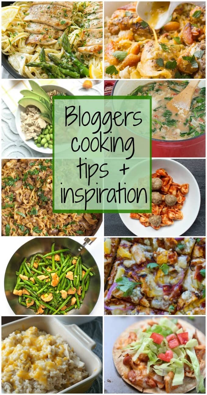 Cooking tips from food bloggers, time-saving strategies, words of wisdom and lots of great, easy recipes!