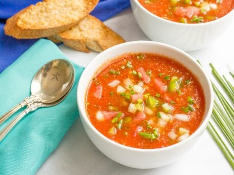 Easy Tomato Gazpacho Soup Family Food On The Table