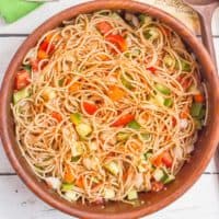 Classic spaghetti salad