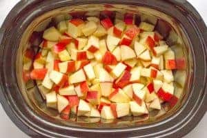 Slow cooker apple butter (no sugar)