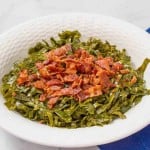 Quick Southern Collard Greens with Bacon
