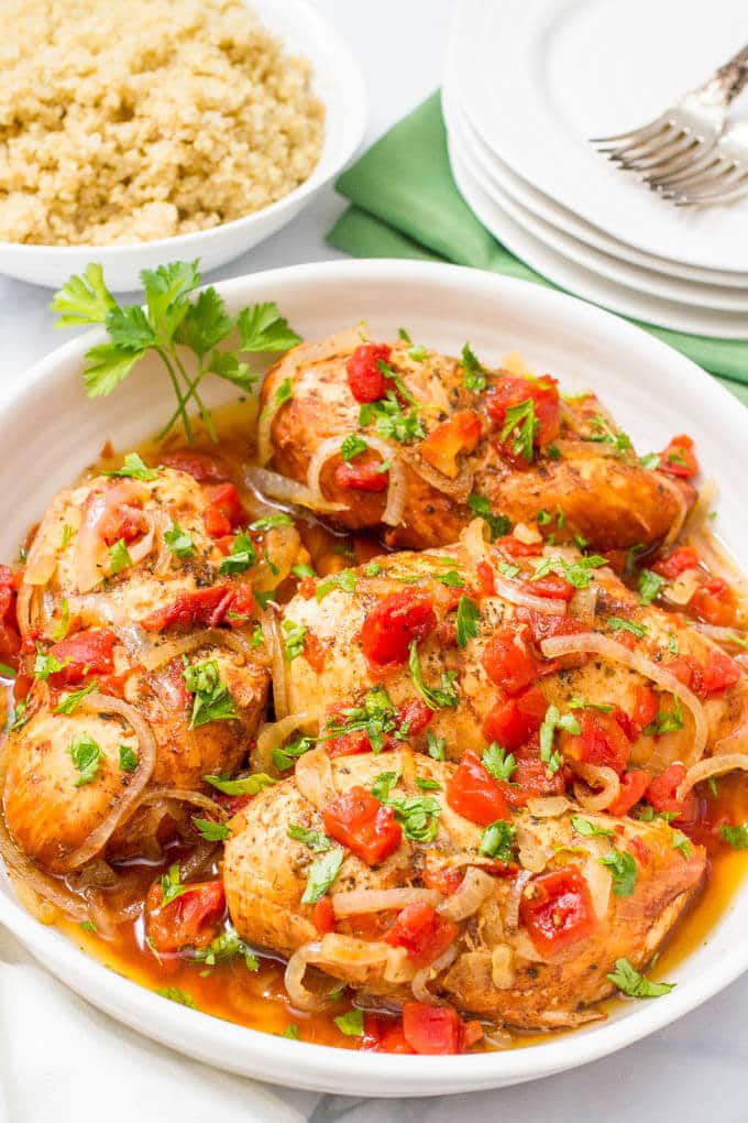 Slow cooker balsamic chicken - Family Food on the Table