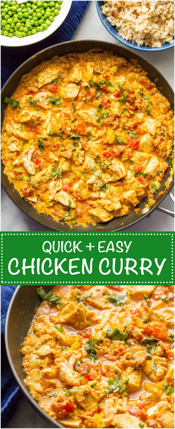 Quick chicken curry {15 minutes} - Family Food on the Table