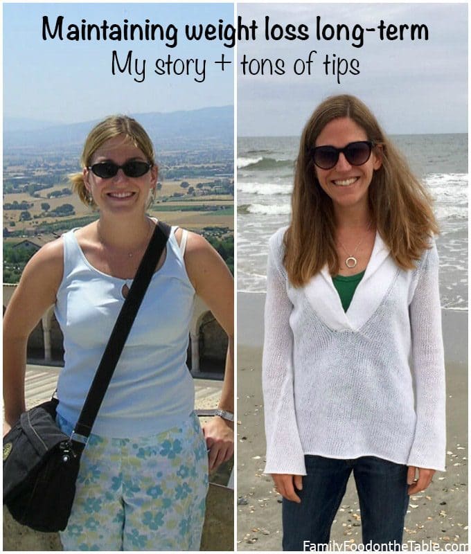 How I've kept off 20 pounds for 12 years and 10+ tips on maintaining weight loss for the long haul | www.familyfoodonthetable.com