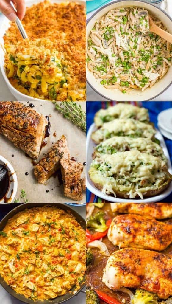 30 Easy Healthy Family Dinner Ideas Family Food On The Table - Photos