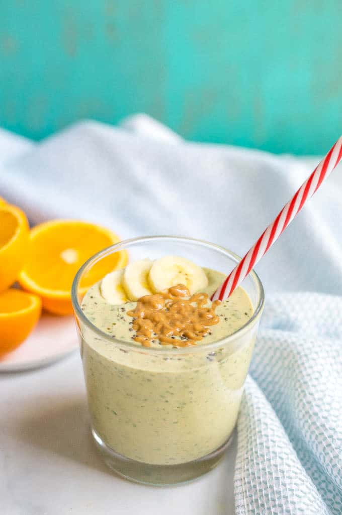 Favorite Toddler Smoothie (with Veggies!) Bid Kids Will Love Too!