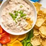 Cold chili cheese dip
