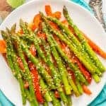 Easy sesame asparagus (6 ingredients!)