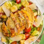 Easy chicken Caesar salad