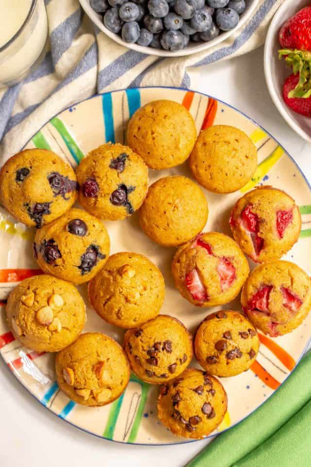 Pancake mini muffins {whole wheat} Family Food on the Table