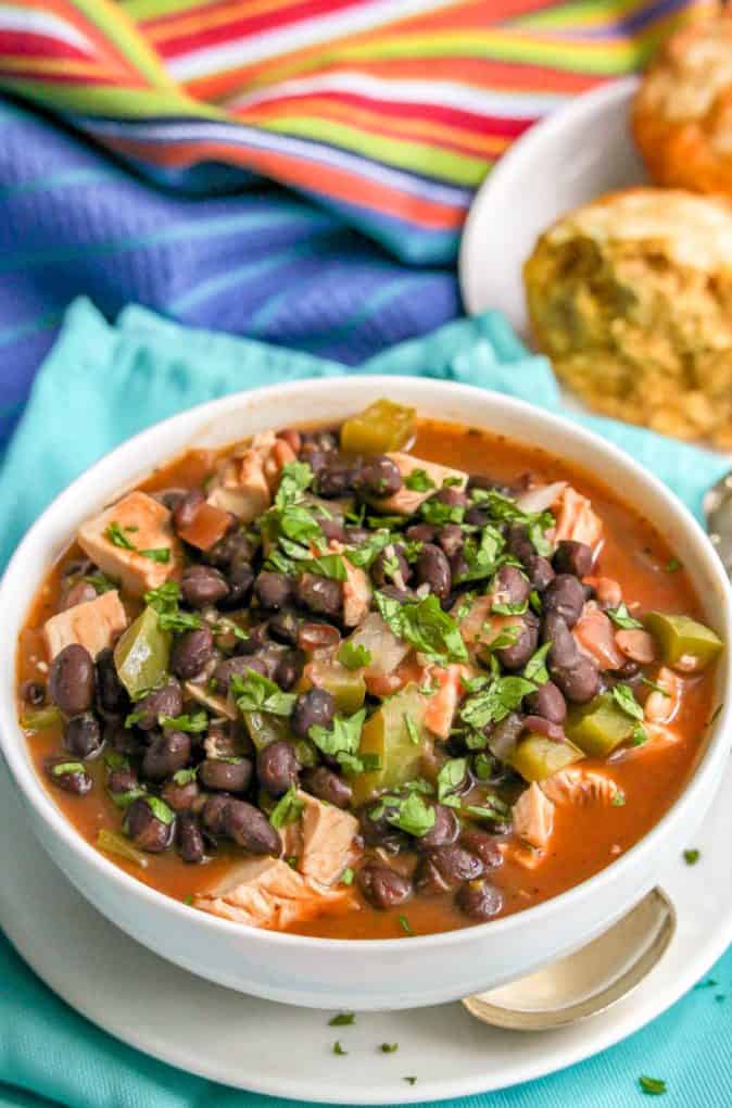 Quick and easy chicken and black bean soup Family Food on the Table