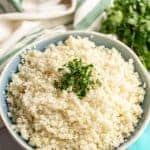 Easy Cauliflower Rice (+ video)