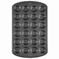 Wilton Perfect Results Premium Non-Stick Mini Muffin and Cupcake Pan, 24-Cup