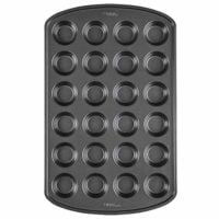 Wilton Perfect Results Premium Non-Stick Mini Muffin and Cupcake Pan, 24-Cup