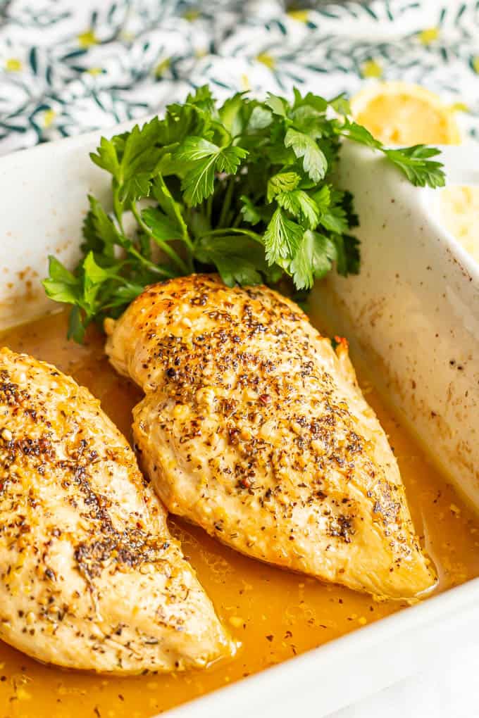 Easy baked lemon chicken (+ video) - Family Food on the Table