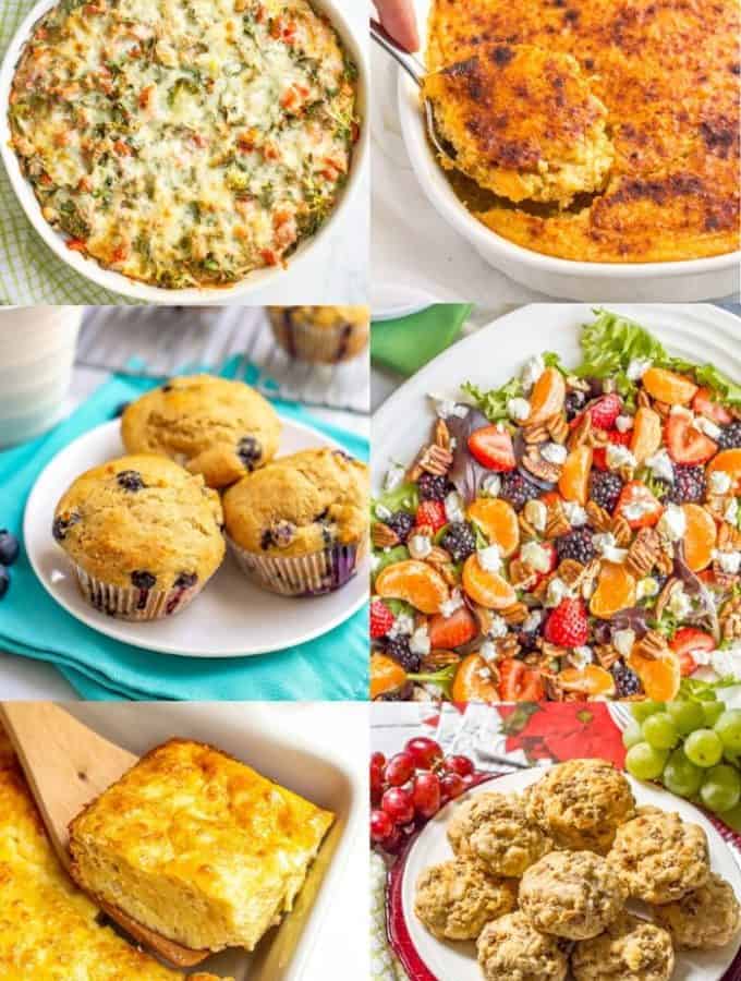 A collage of breakfast and brunch recipes