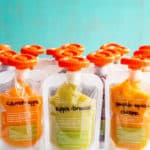5 more homemade baby food pouches