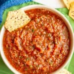 5-minute homemade salsa