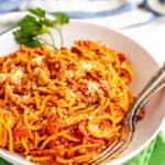 Instant Pot spaghetti (+ video)