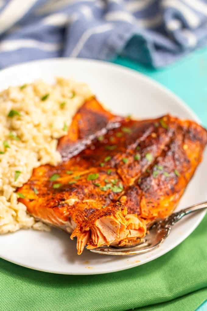 Air Fried Salmon Bowl - The Windy City Dinner Fairy