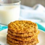Peanut butter oatmeal cookies (GF)