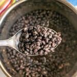 Instant Pot Black Beans (+ video)