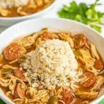 Classic Chicken and Sausage Gumbo (+ video)