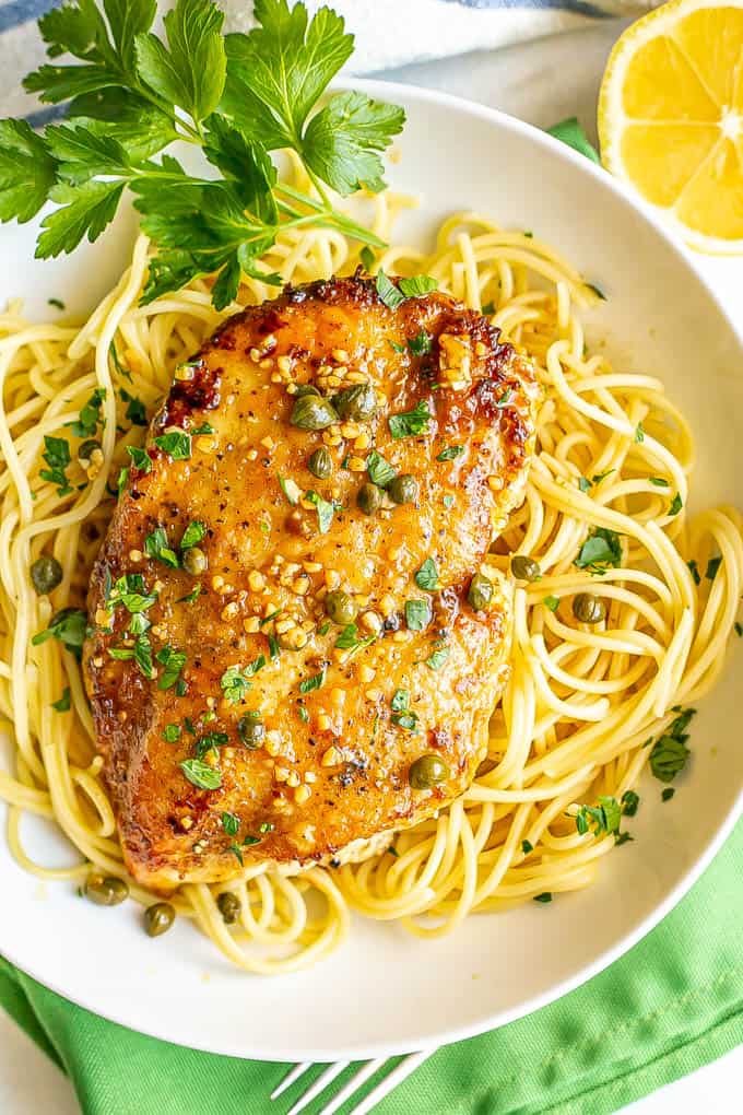 20-Minute Chicken Piccata (+ video) - Family Food on the Table